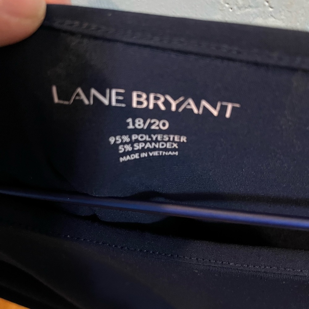 Navy Lane Bryant top